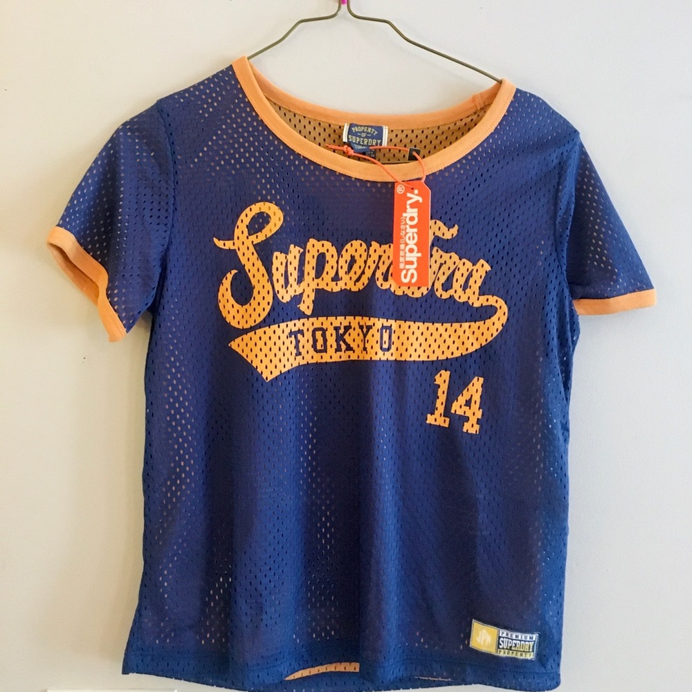 Superdry reversible T-shirt Jersey NWT